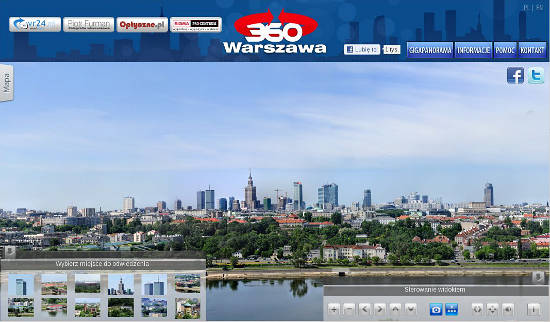 13,5-Gigapixel Panorama of Warsaw