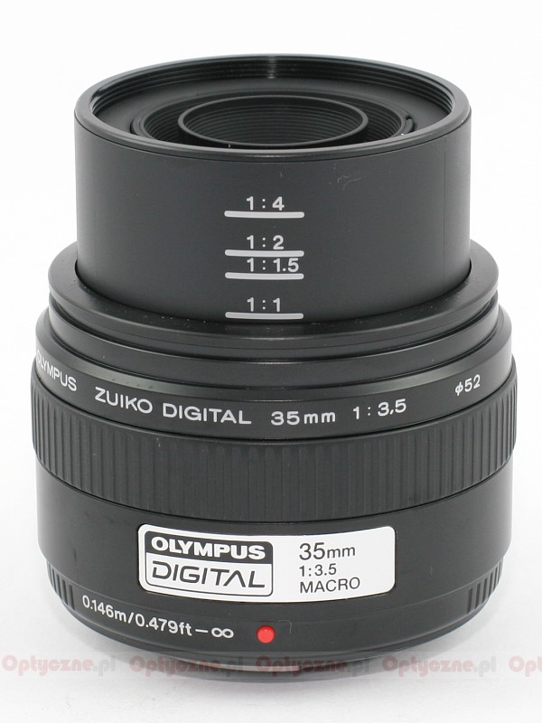オリンパス ZUIKO DIGITAL 35mm F3.5 MACRO 元箱付 - レンズ(単焦点)