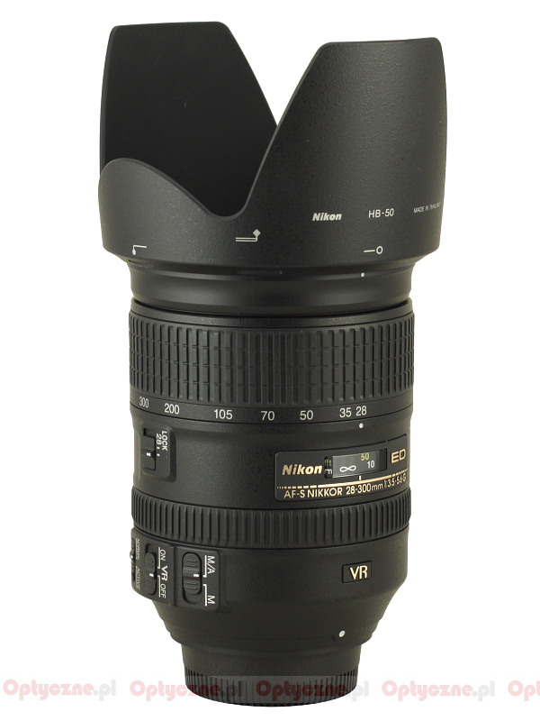 Nikon Nikkor AF-S 28-300 mm f/3.5-5.6G ED VR - LensTip.com