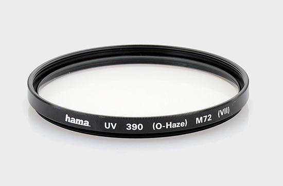 UV filters test - Hama 72mm UV 390 (0-Haze) - LensTip.com