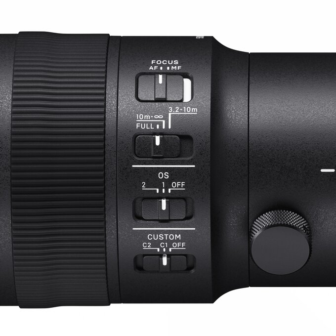 Sigma S 500 mm f/5.6 DG DN OS - Build quality and image stabilization