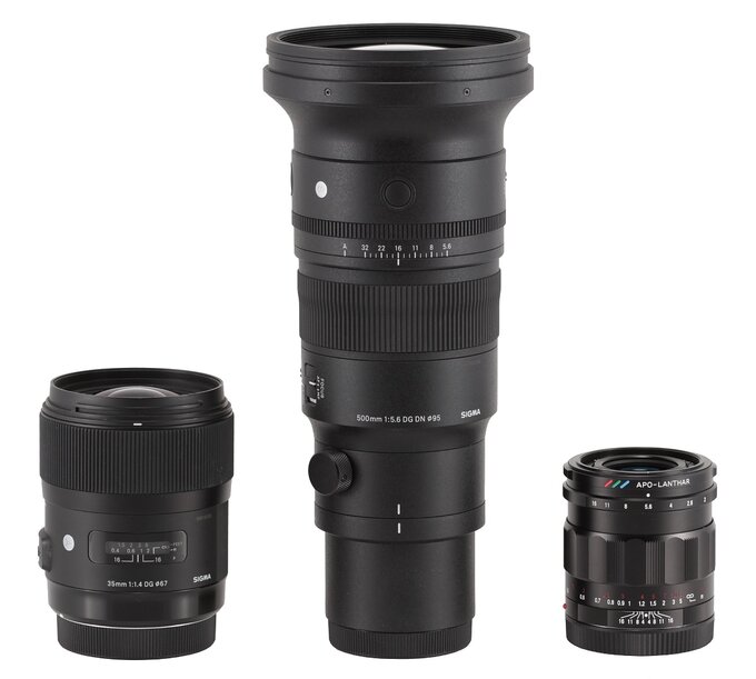 Sigma S 500 mm f/5.6 DG DN OS - Build quality and image stabilization