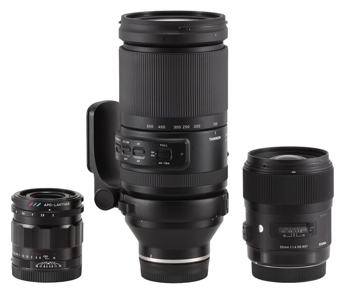 Tamron 150-500 mm f/5-6.7 Di III VC VXD - Build quality and image stabilization