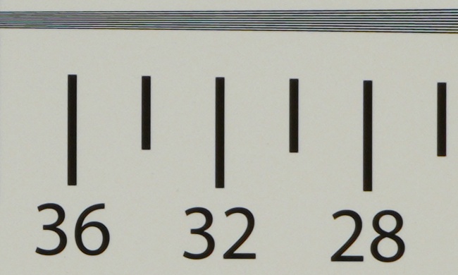 Tamron 150-500 mm f/5-6.7 Di III VC VXD - Image resolution