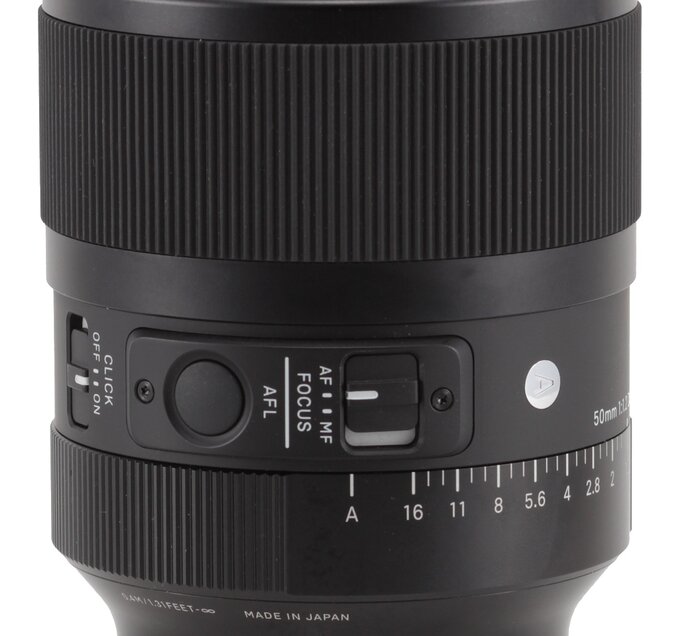 Sigma A 50 mm f/1.2 DG DN - Build quality