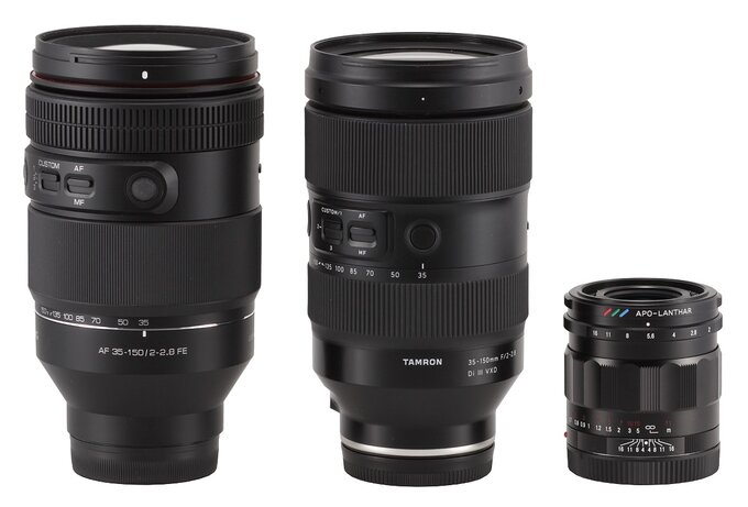 Tamron 35-150 mm f/2-2.8 Di III VXD - Build quality