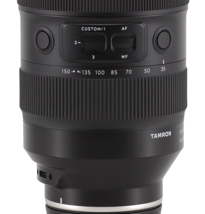 Tamron 35-150 mm f/2-2.8 Di III VXD - Build quality