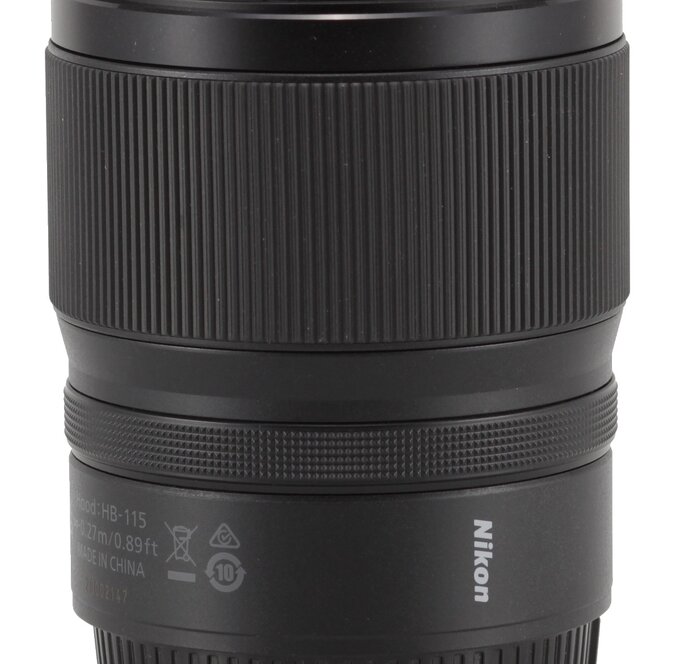 Nikon Nikkor Z 35 mm f/1.4  - Build quality