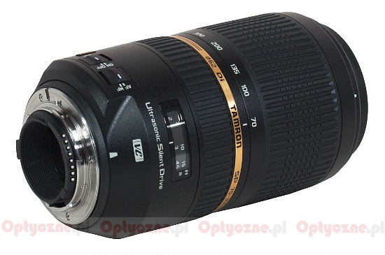 Tamron SP 70-300 mm f/4-5.6 Di VC USD review - Build quality and 